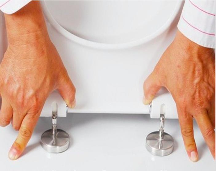 Sanitari Bagno Sospesi Minimal Wc con Seduta+Bidet di Design Moderno