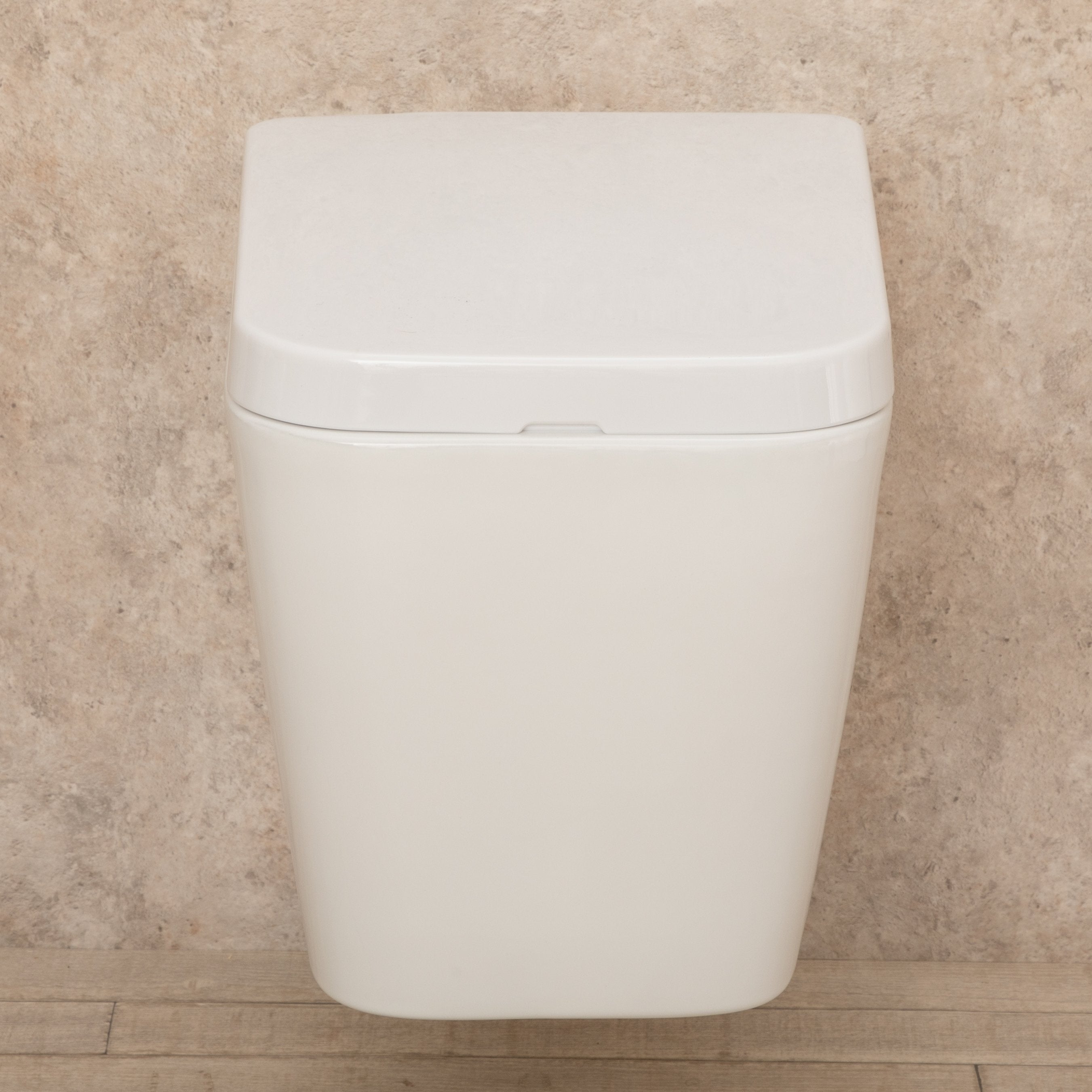WC Sospeso Minimal in ceramica di design moderno L36xP57xA32 cm