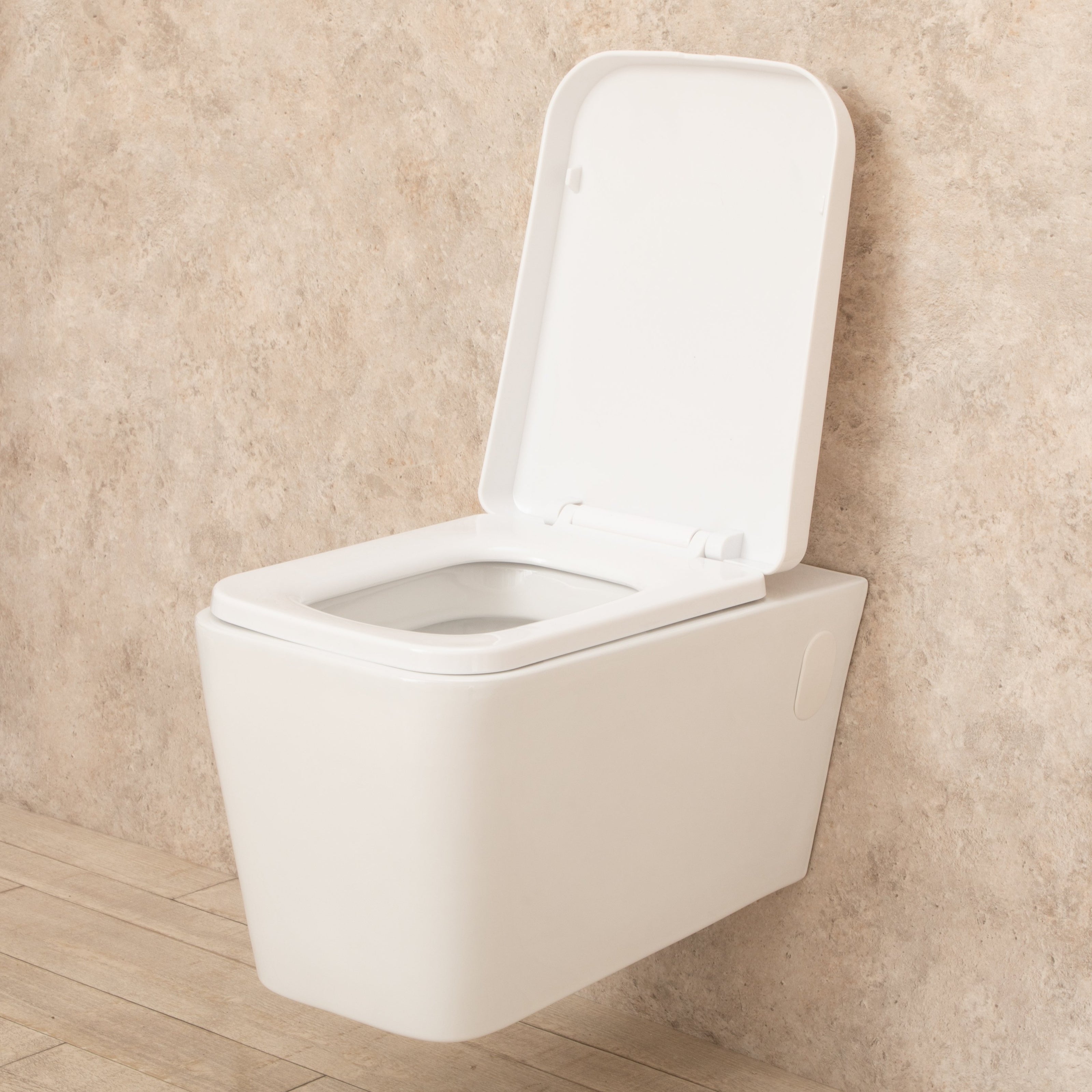 WC Sospeso Minimal in ceramica di design moderno L36xP57xA32 cm
