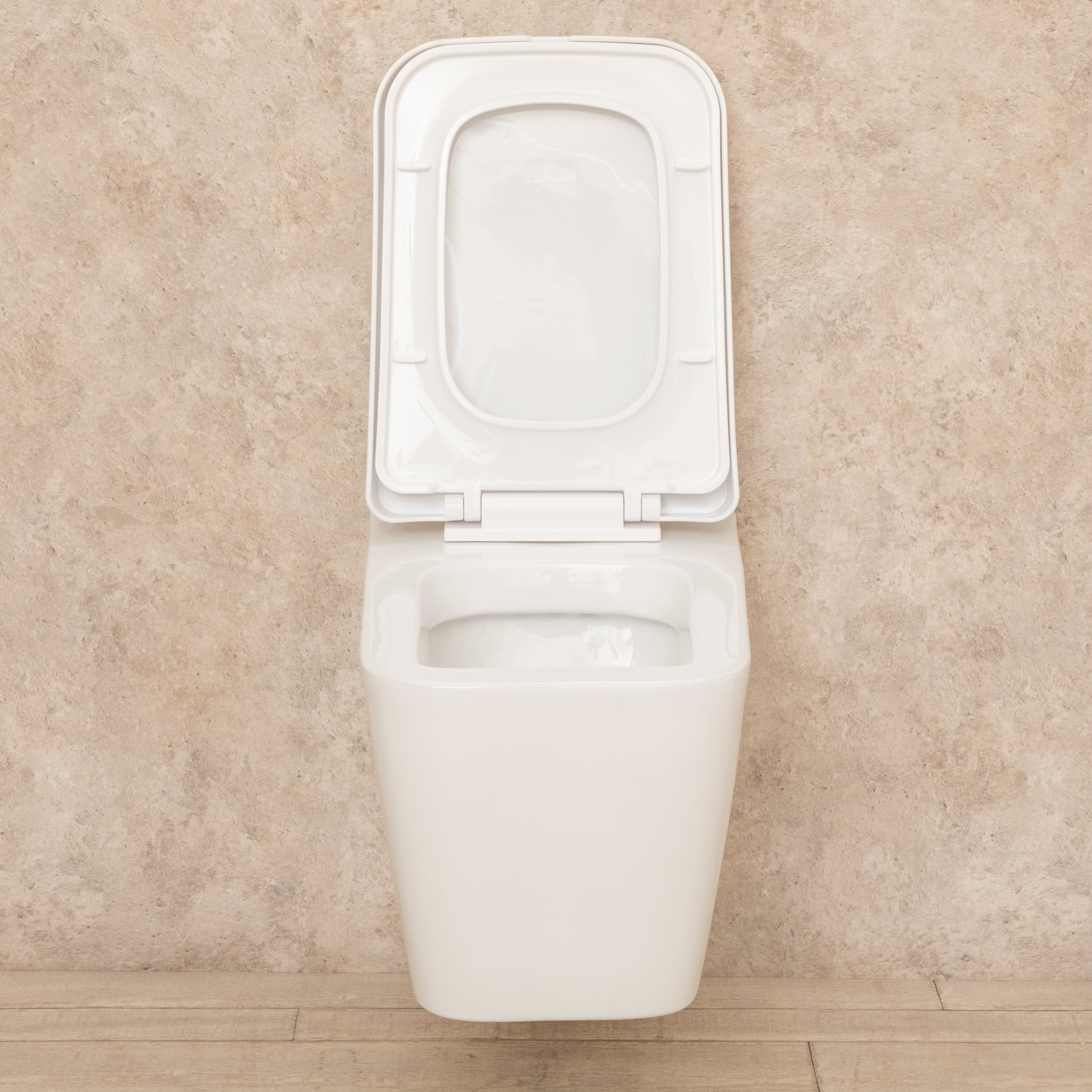 WC Sospeso Minimal in ceramica di design moderno L36xP57xA32 cm