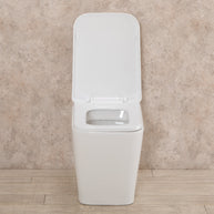 WC Filo Parete Minimal seduta e copri vaso di design L35xP56xA41cm