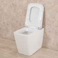 WC Filo Parete Minimal seduta e copri vaso di design L35xP56xA41cm