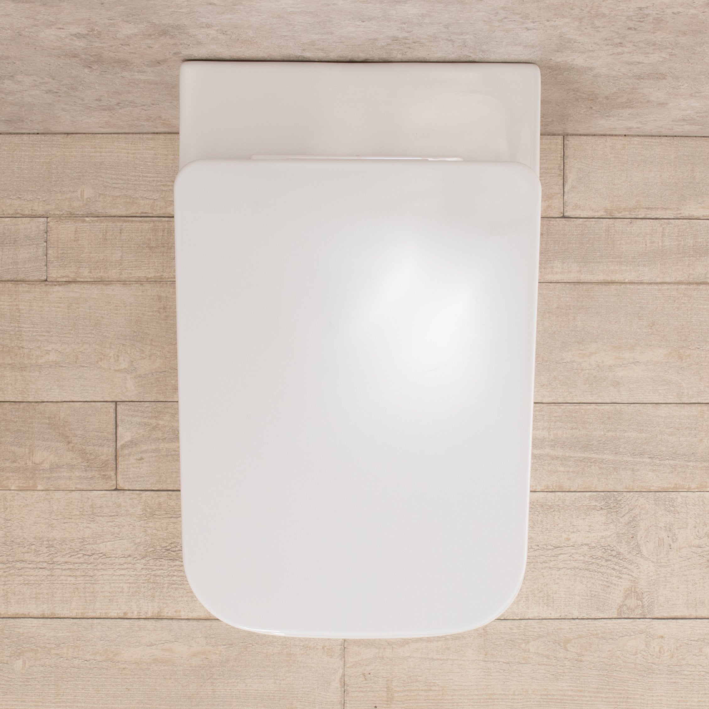 WC Filo Parete Minimal seduta e copri vaso di design L35xP56xA41cm