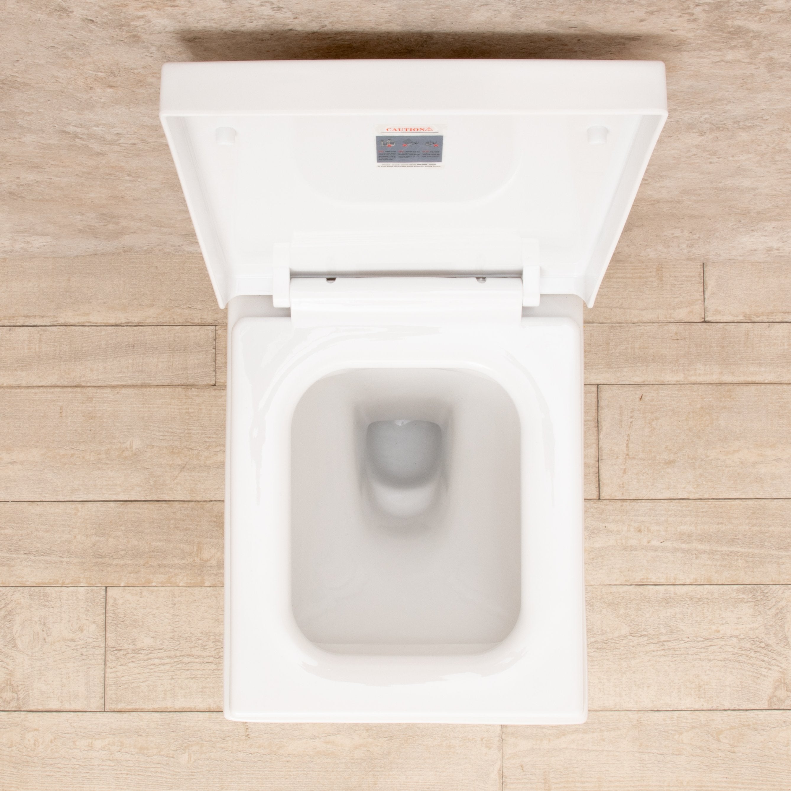 WC Sospeso Square di design in ceramica L35.5xP55.5xA36.5 cm