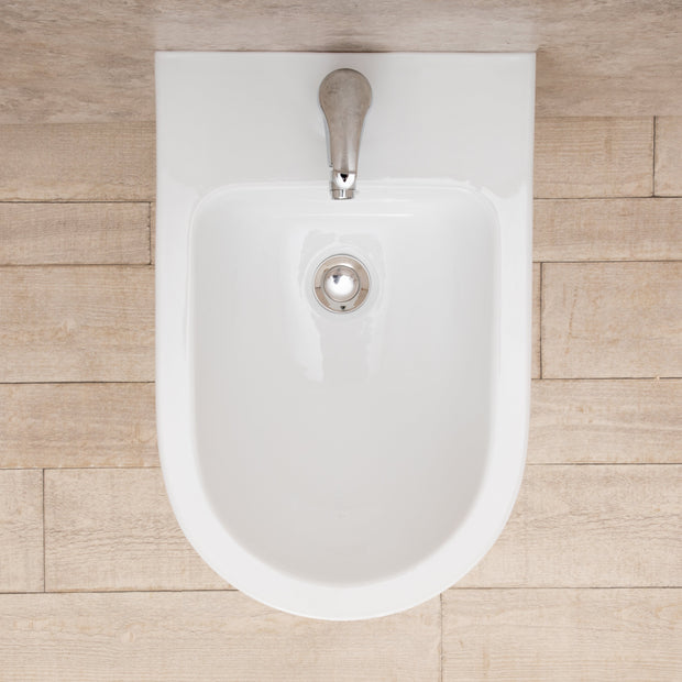Bidet Sospeso Vortix in ceramica L36xP55xA33 cm