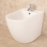 Bidet Filo Parete Vortix in ceramica di design L36.5xP56xA41cm