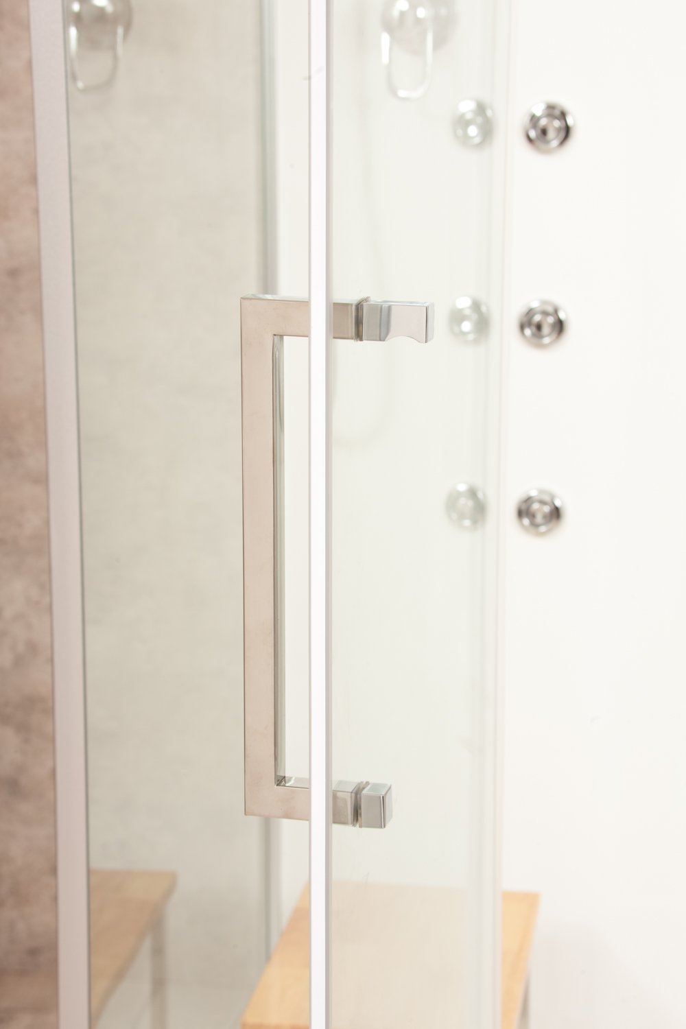 Minimal 90x90  Box Doccia Idromassaggio Reversibile Mulifunzione
