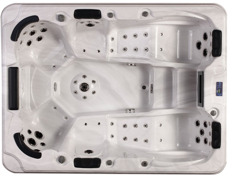 Minipiscina Vasca Idromassaggio SPA Impero da esterno 288X220 cm