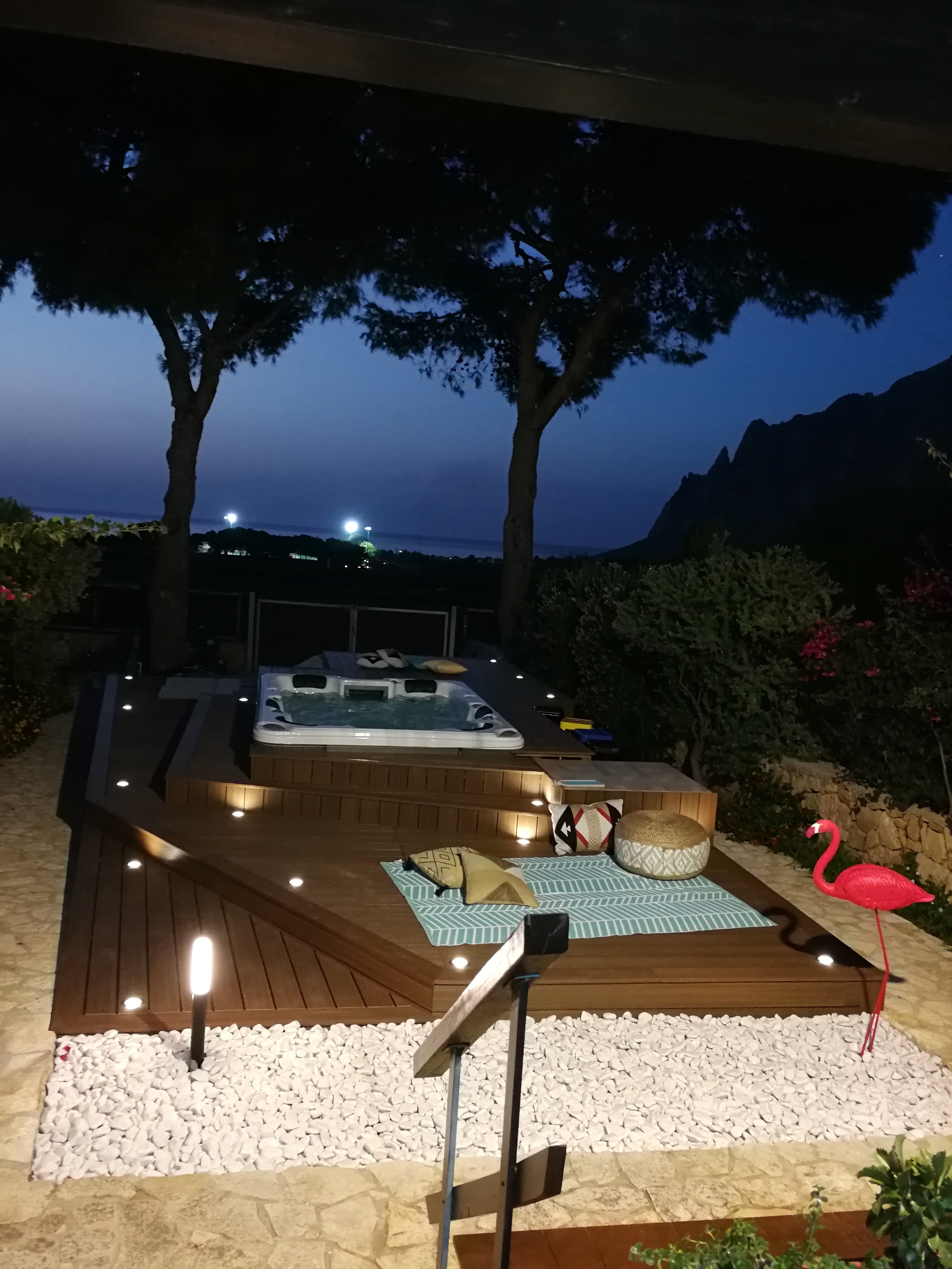 Minipiscina Vasca Idromassaggio SPA Impero da esterno 288X220 cm