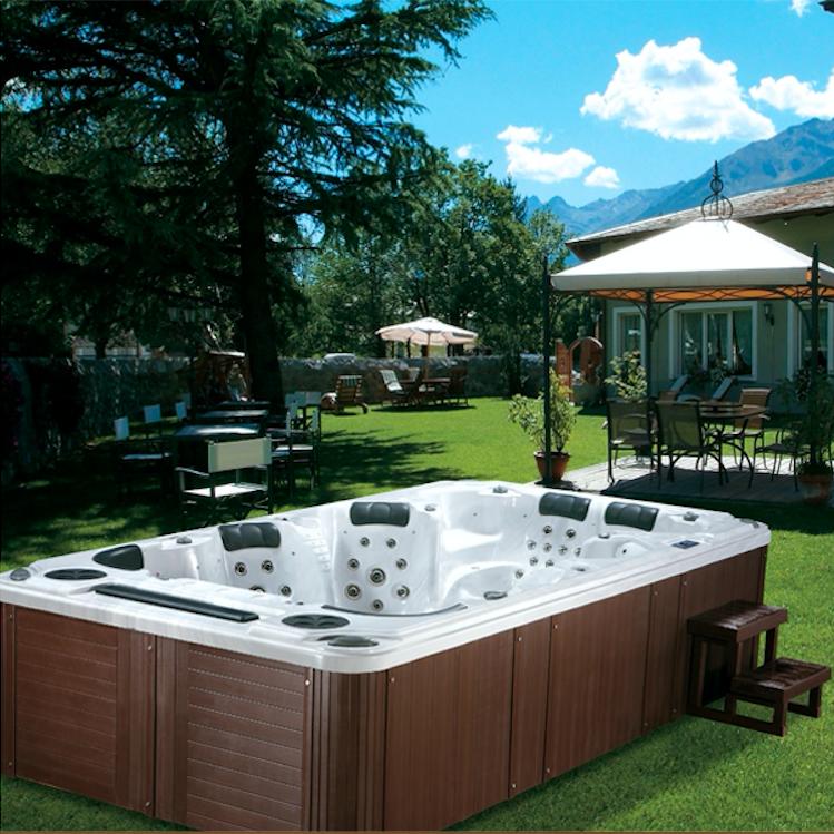 Minipiscina Vasca Idromassaggio SPA Millionaire da Esterno 400x220 cm
