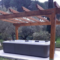 Minipiscina Vasca Idromassaggio SPA Millionaire da Esterno 400x220 cm