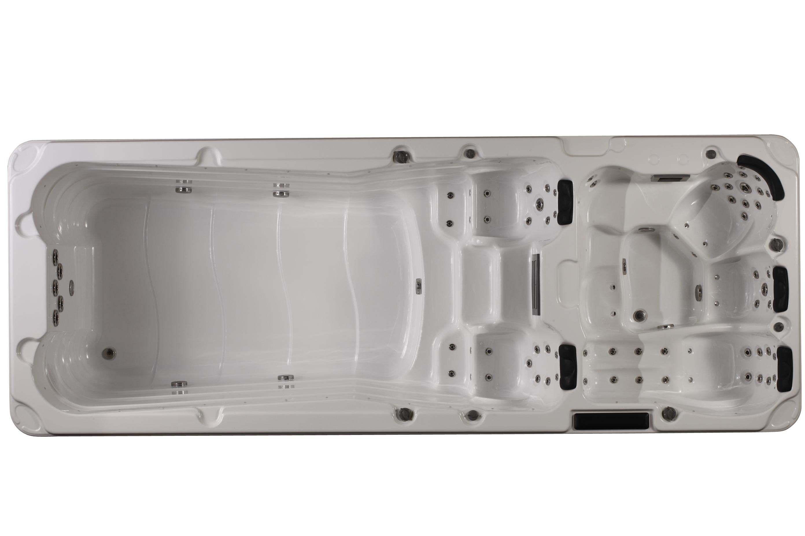 Piscina Nuoto Controcorrente e Idromassaggio SPA Luxury 585x220 cm