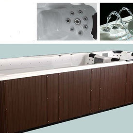 Piscina Nuoto Controcorrente e Idromassaggio SPA Luxury 585x220 cm