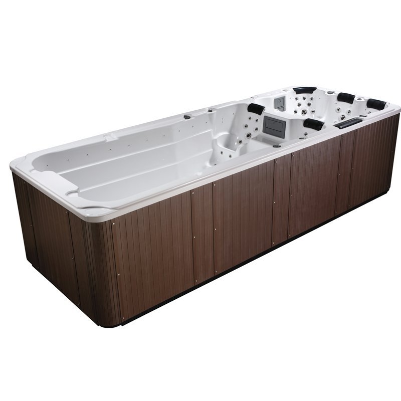Piscina Nuoto Controcorrente e Idromassaggio SPA Luxury 585x220 cm