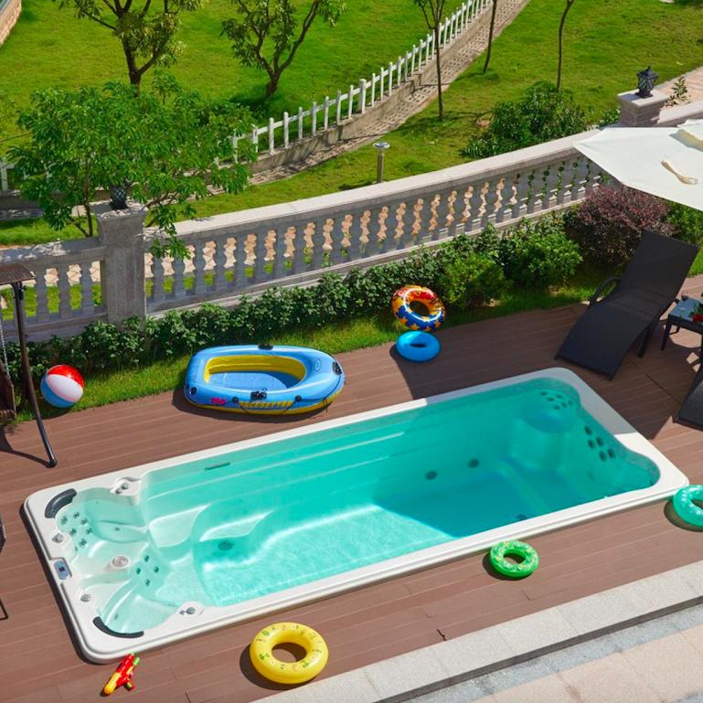 Piscina Nuoto Controcorrente e Idromassaggio SPA Special 585x220 cm