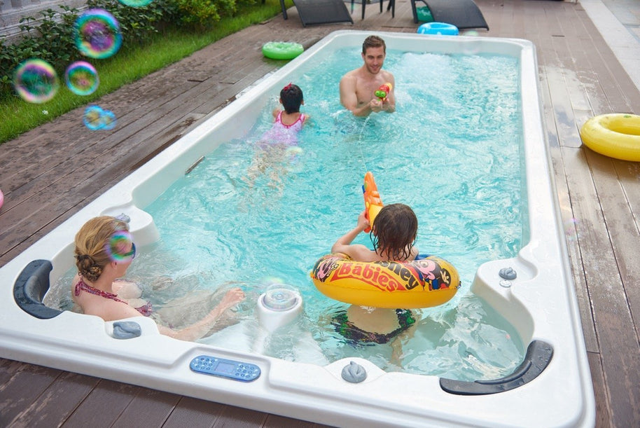Piscina Nuoto Controcorrente e Idromassaggio SPA Special 585x220 cm