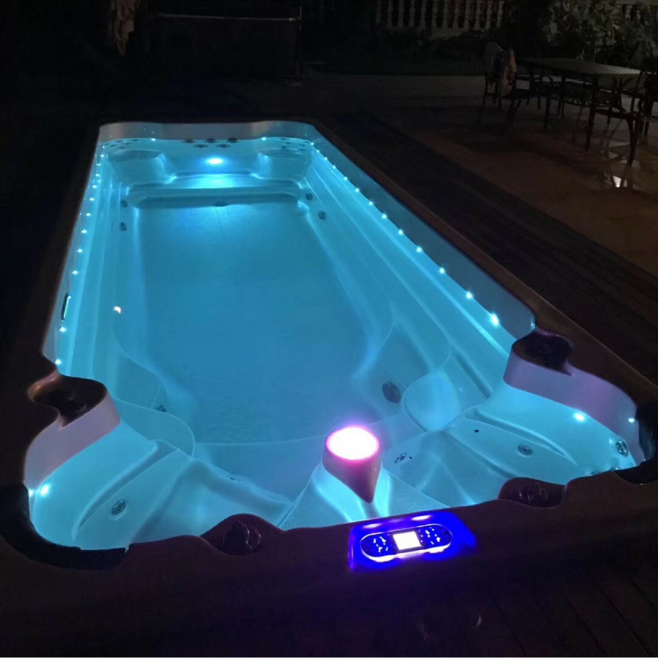 Piscina Nuoto Controcorrente e Idromassaggio SPA Special 585x220 cm