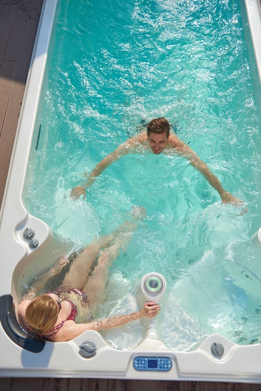 Piscina Nuoto Controcorrente e Idromassaggio SPA Special 585x220 cm