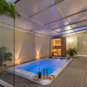 Piscina Nuoto Controcorrente e Idromassaggio SPA Special 585x220 cm