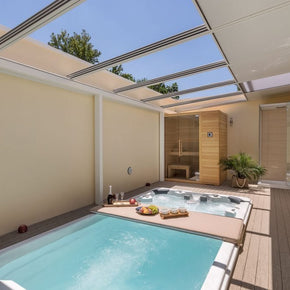 Piscina Nuoto Controcorrente e Idromassaggio SPA Special 585x220 cm
