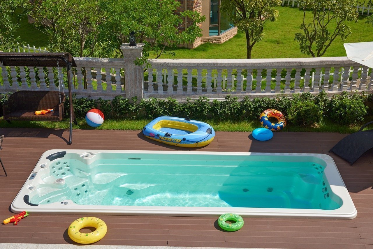 Piscina Nuoto Controcorrente e Idromassaggio SPA Special 585x220 cm