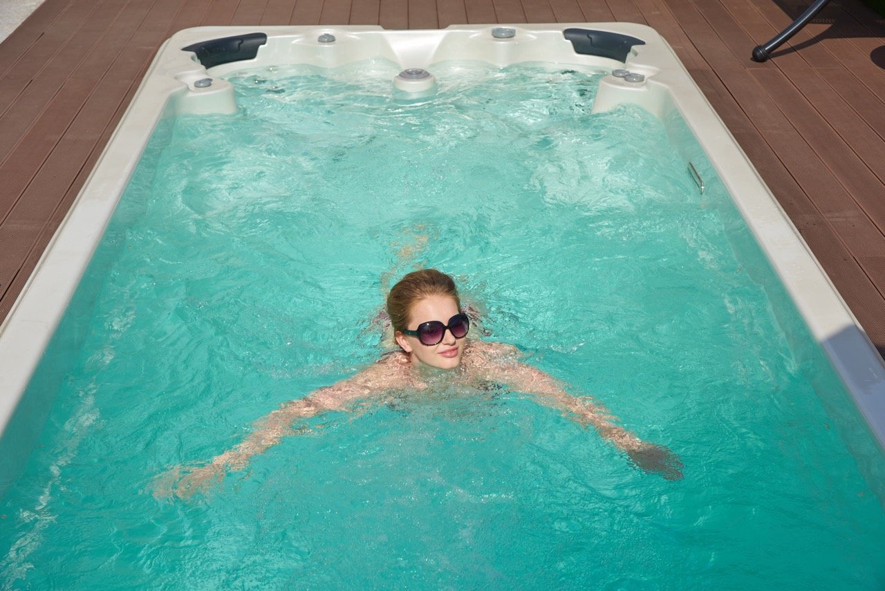 Piscina Nuoto Controcorrente e Idromassaggio SPA Special 585x220 cm