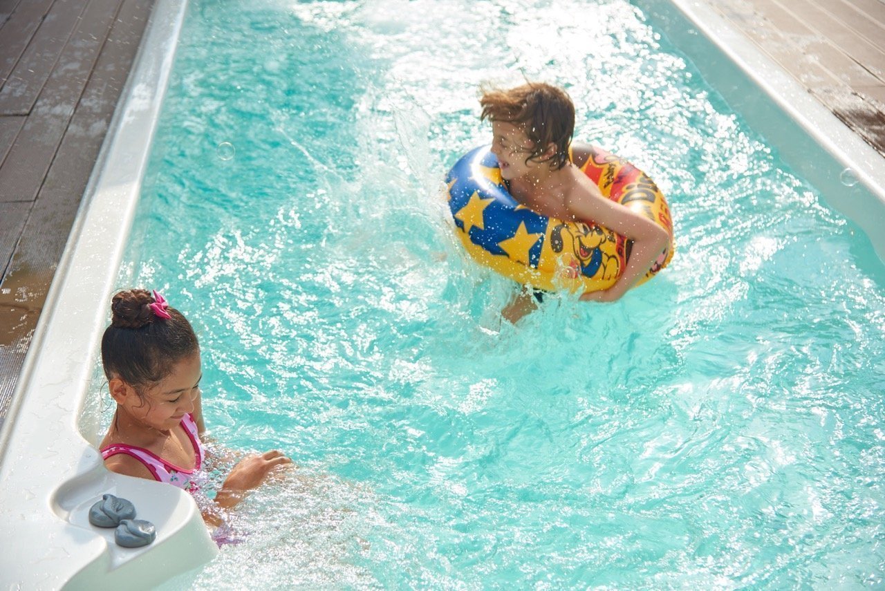 Piscina Nuoto Controcorrente e Idromassaggio SPA Special 585x220 cm