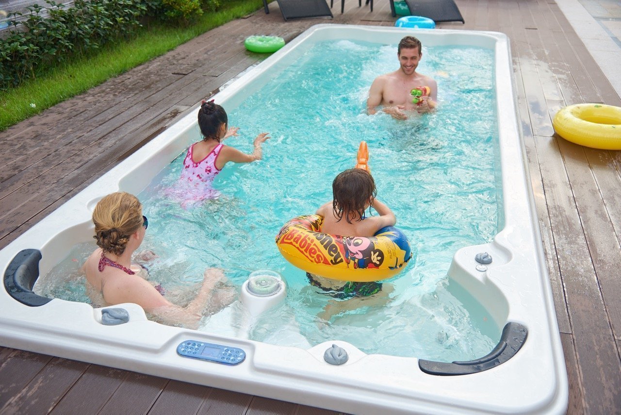 Piscina Nuoto Controcorrente e Idromassaggio SPA Special 585x220 cm