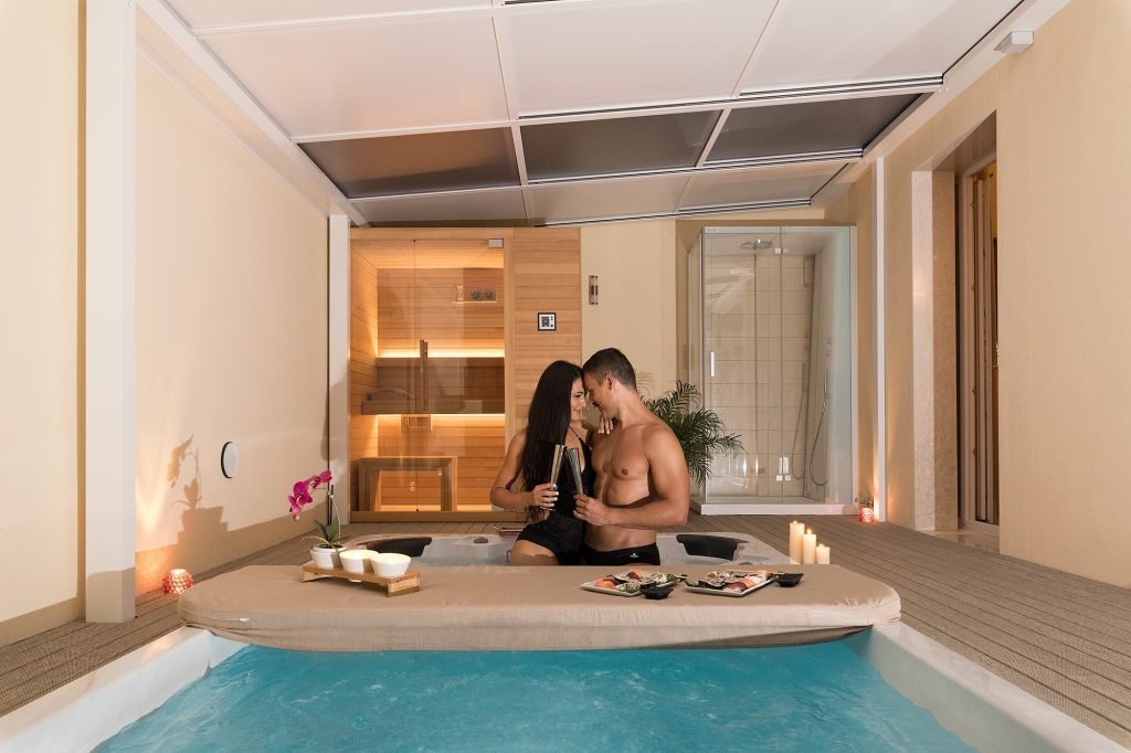 Piscina Nuoto Controcorrente e Idromassaggio SPA Special 585x220 cm