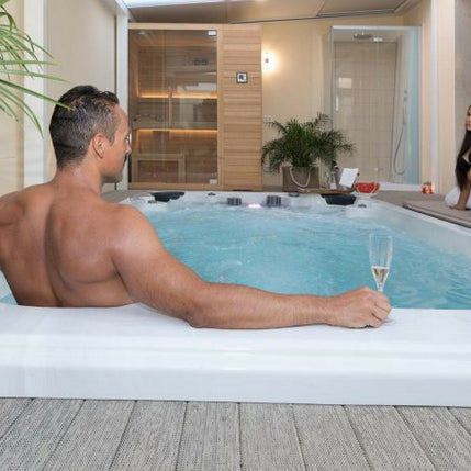 Piscina Nuoto Controcorrente e Idromassaggio SPA Special 585x220 cm