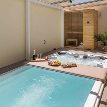 Piscina Nuoto Controcorrente e Idromassaggio SPA Special 585x220 cm