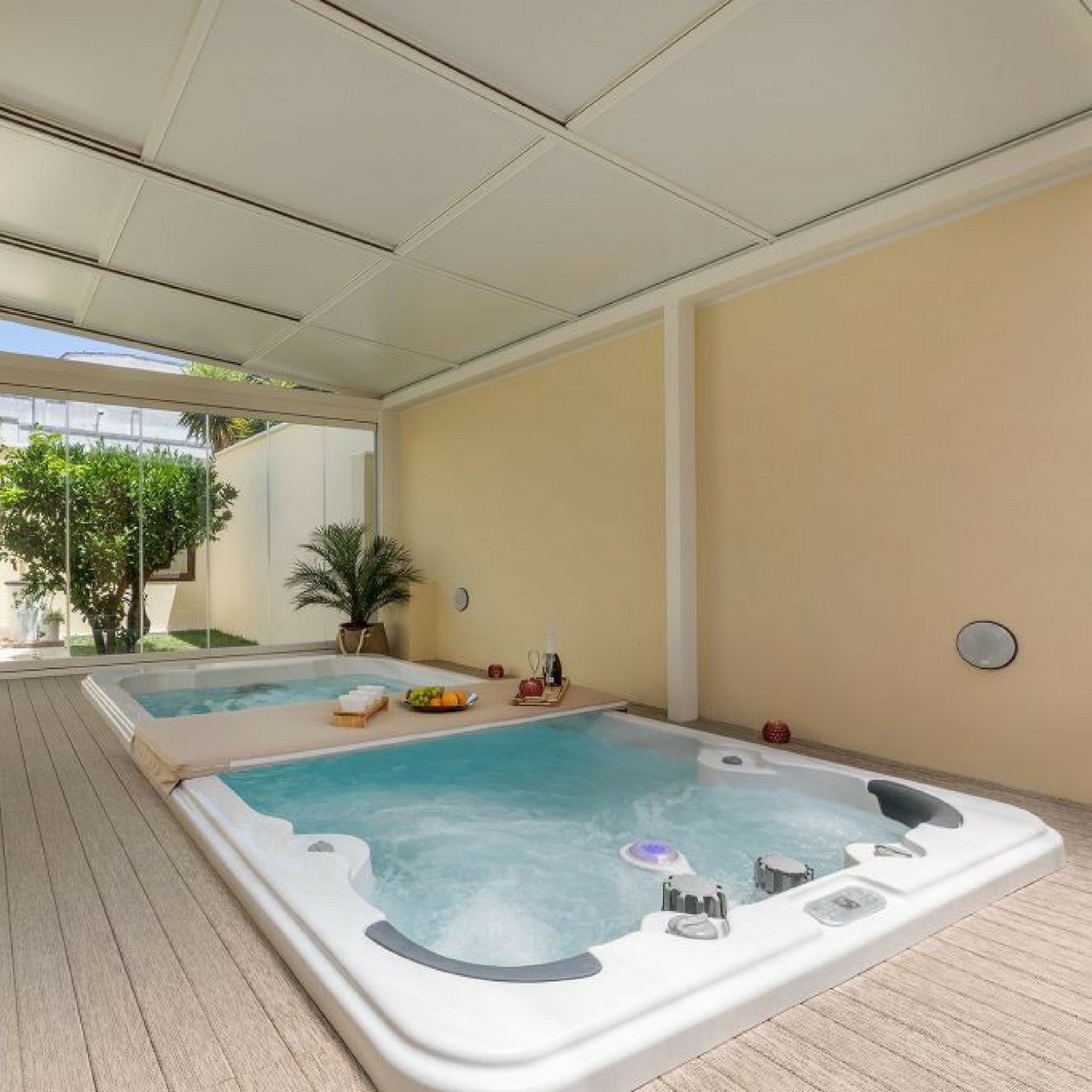 Piscina Nuoto Controcorrente e Idromassaggio SPA Special 585x220 cm