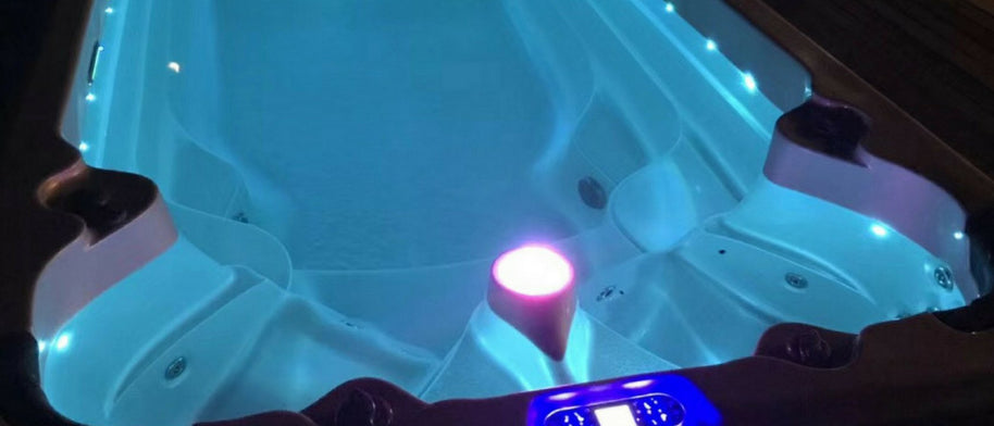 Piscina Nuoto Controcorrente e Idromassaggio SPA Relax 418x220 cm