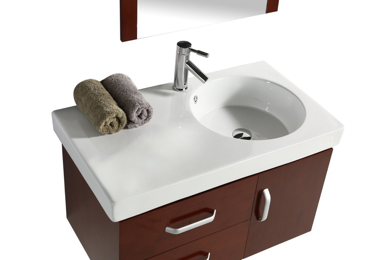 Mobile Arredo Bagno Elisir 82 cm Legno Sospeso Classico