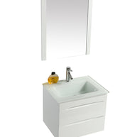 Mobile Arredo Bagno Easy 60 cm Bianco Moderno Sospeso