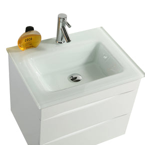 Mobile Arredo Bagno Easy 60 cm Bianco Moderno Sospeso