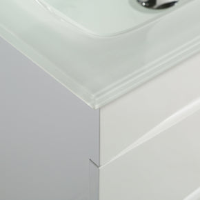 Mobile Arredo Bagno Easy 60 cm Bianco Moderno Sospeso