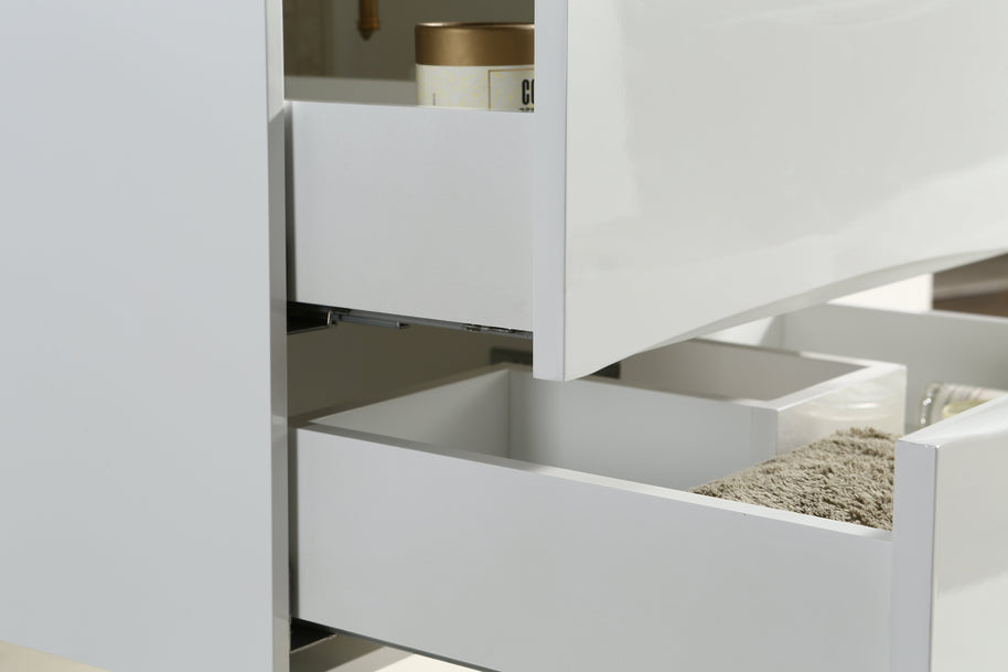 Mobile Arredo Bagno Easy 60 cm Bianco Moderno Sospeso