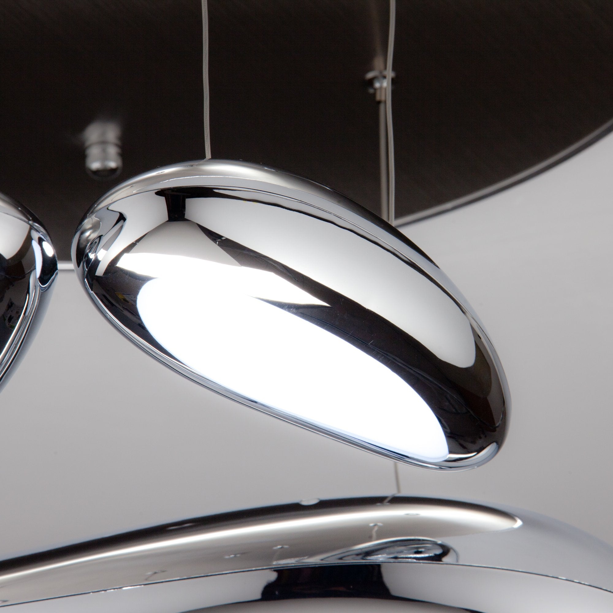 Lampadario da Salotto a Led Drop Design 3B Luce Fredda Moderno