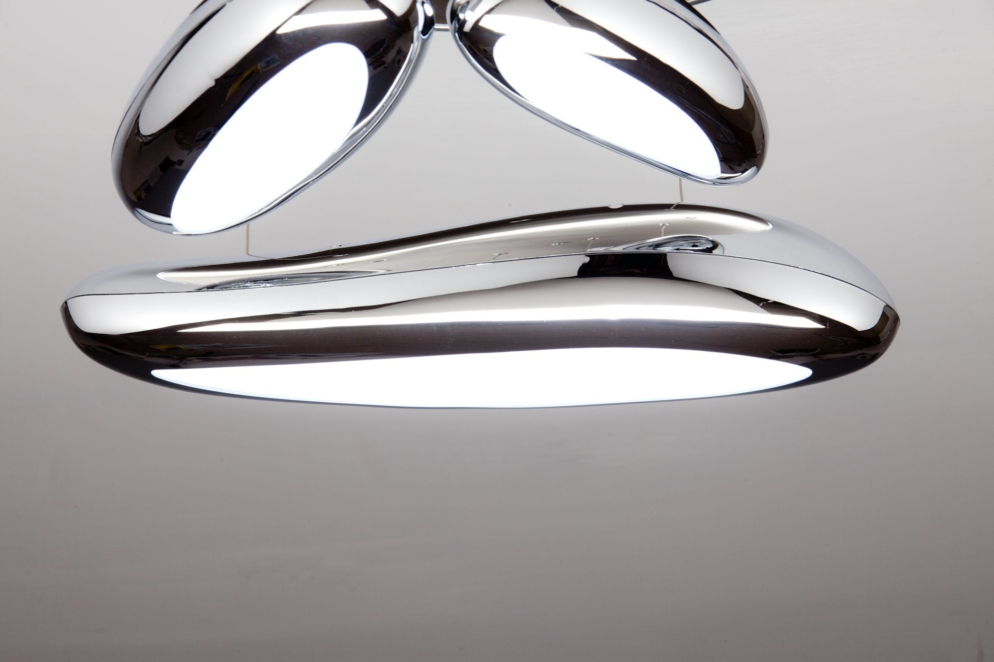 Lampadario da Salotto a Led Drop Design 3B Luce Fredda Moderno