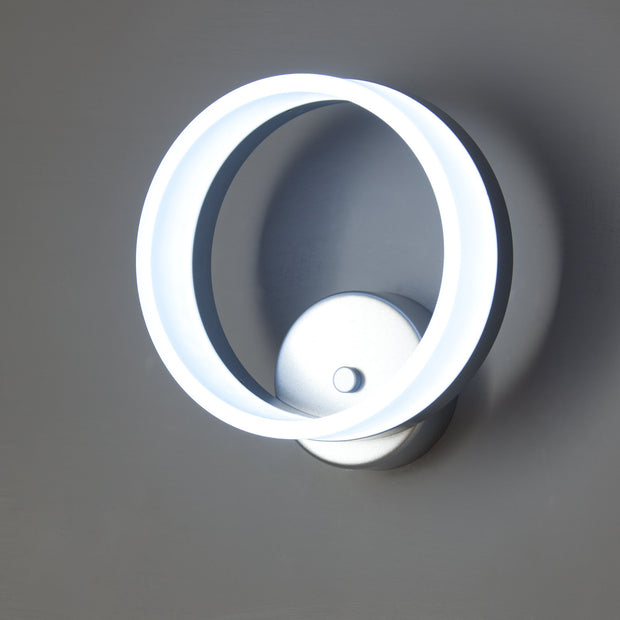 Applique a Led Circle di Design Luce Fredda Stile Moderno