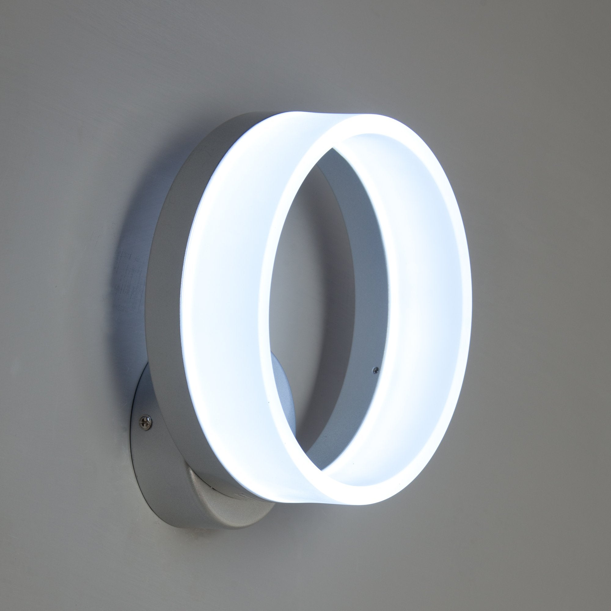 Applique a Led Circle di Design Luce Fredda Stile Moderno