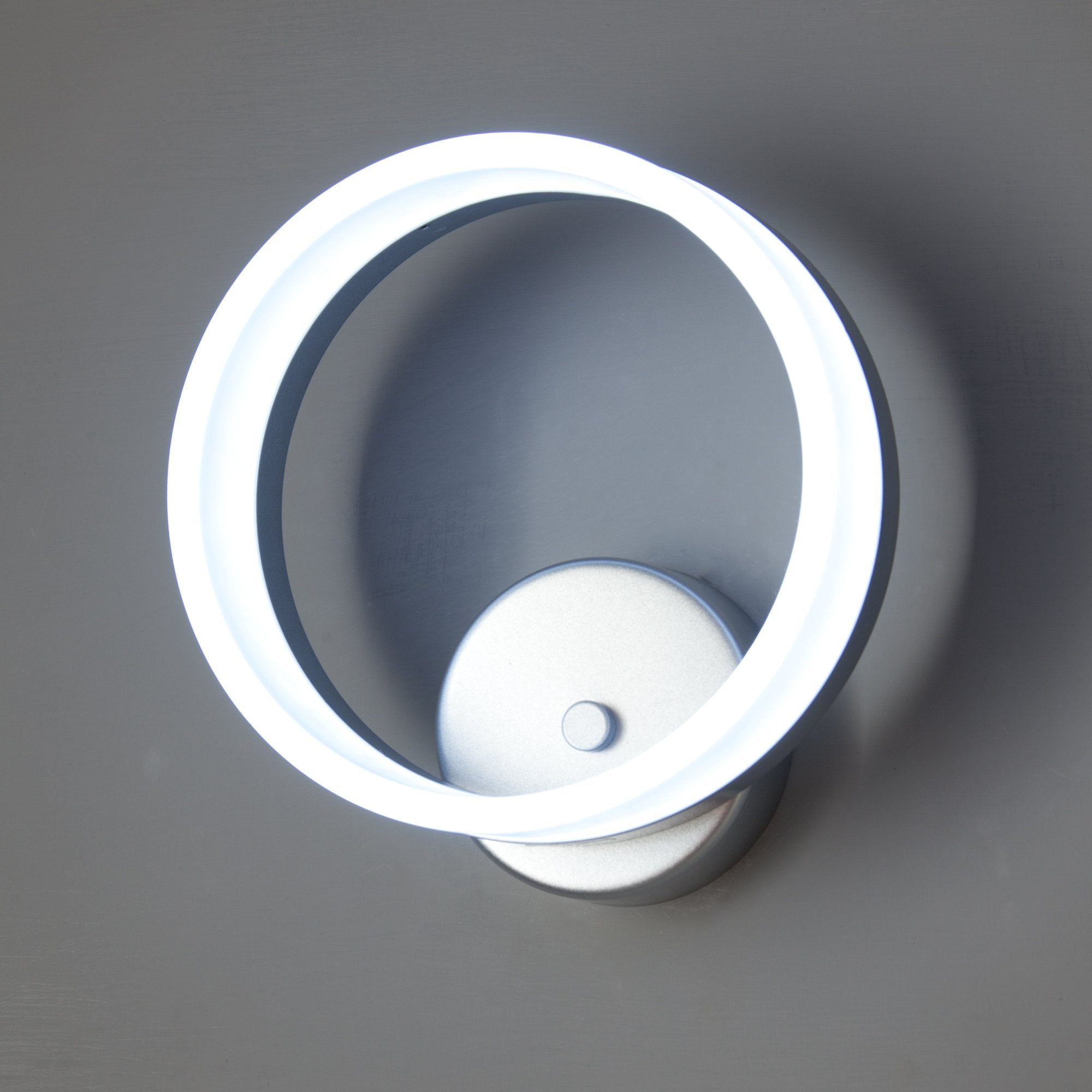 Applique a Led Circle di Design Luce Fredda Stile Moderno