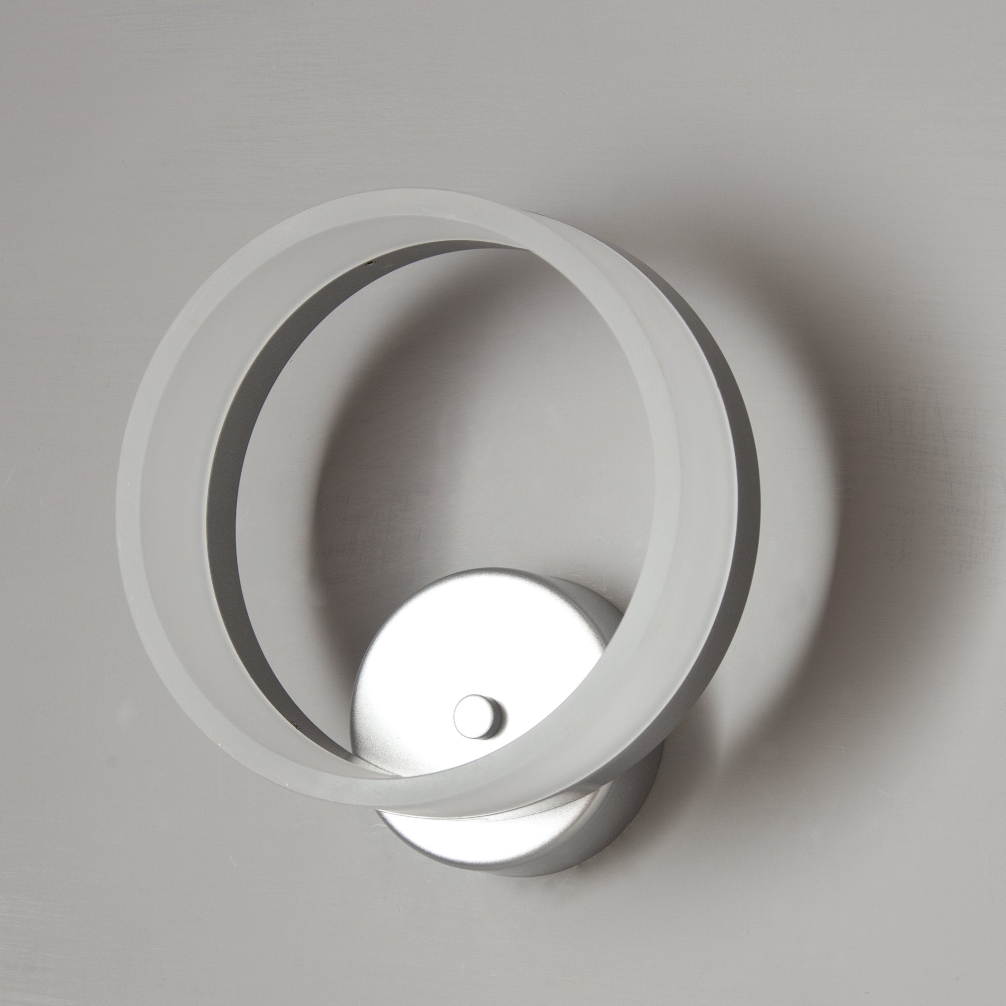 Applique a Led Circle di Design Luce Fredda Stile Moderno