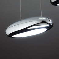Lampadario a Led Drop Design 4B Luce Fredda Soggiorno Moderno