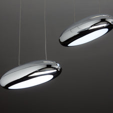 Lampadario a Led Drop Design 4B Luce Fredda Soggiorno Moderno