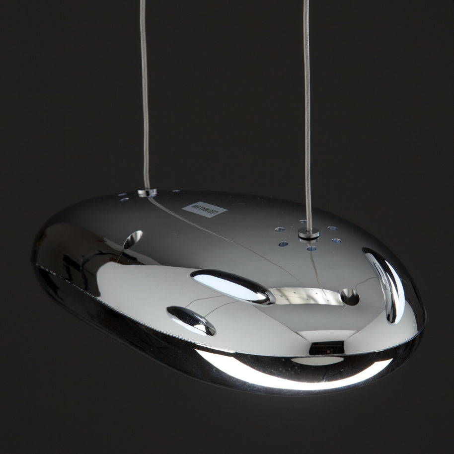Lampadario a Led Drop Design 4B Luce Fredda Soggiorno Moderno