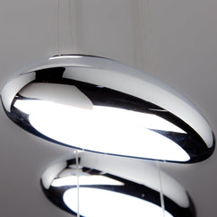 Lampadario a Led Drop Design 4B Luce Fredda Soggiorno Moderno