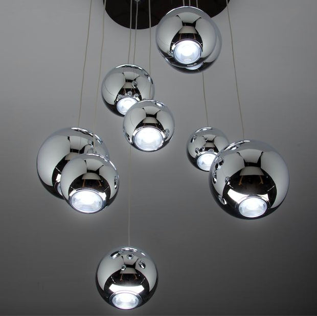 Sfere Design Lampadario a Sospensione Led Design