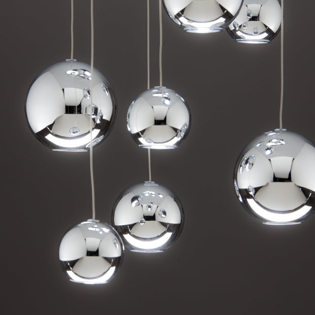 Lampadario a Sospensione Led Sfere Design Moderno